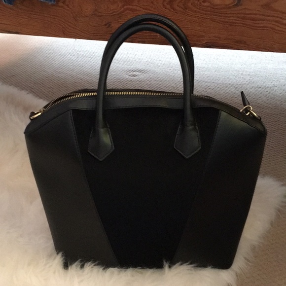 faux leather bag h&m